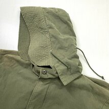 【定価7.4万円】WTAPS ダブルタップス WM-51 / JACKET NYCO OXFORD 4 カーキ モッズコート アウター 刺繍 ミリタリー_画像3