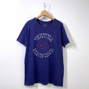 FUNG ファング 半袖Tシャツ M ブルー 青