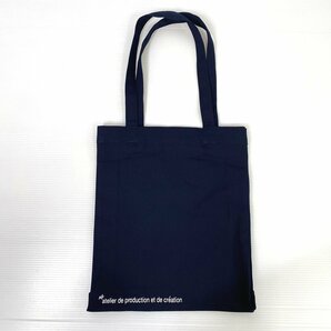 【新品同様 非売品】A.P.C. アーペーセー トートバッグ ロゴ ネイビー 紺 かばん 鞄 APCの画像2