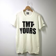 TMT × BE@RBRICK ベアブリック Tシャツ M ホワイト 白 半袖 ロゴ BIG 3 ティーエムティー_画像1