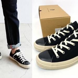 【27cm 美品】MOONSTAR ムーンスター Shoes Like Pottery LOW キャンバススニーカー ブラック 黒 ローカットの画像1