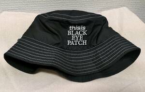 BlackEyePatch x thisisneverthat Bucket Hat ブラックアイパッチ x ディスイズネバーザット バケット ハット ブラック