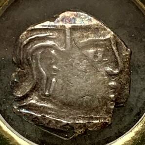 インド グプタ王朝 ５世紀 銀貨/フランクリンミント・ミレニアムコレクションの画像3