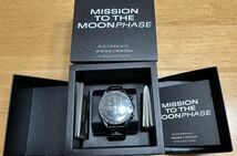 オメガ×スウォッチ スヌーピー OMEGA SWATCH MISSION TO MOONPHASE 新品未使用 銀座店購入 2年保証 レシート付き ムーンフェイズ SNOOPY_画像4