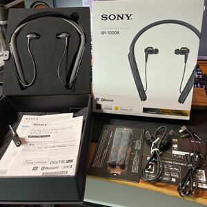 SONY / WI-1000X / ノイズキャンセリング ワイヤレスイヤホン Bluetooth 