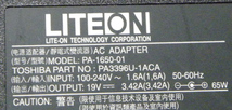 LITEON　PA-1650-01　19V3.42A　■2419-01_画像2