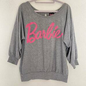 Barbie バービー　ロゴ　Tシャツ　プルオーバー