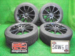 5EW610AA10) 送料無料 225/45R20 2022年製 Continental North Contact NC6 スタッドレスタイヤ+美品 AMGタイプ 20インチアルミホイール4本