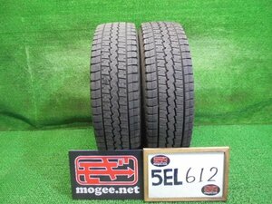 5EL612BE9) 送料無料 2022年製 195/80R15 107/105L LT ダンロップ ウインターマックスSV01 15インチスタッドレスタイヤ2本セット