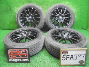 5FA337AE6) 送料無料 2022年製 215/55R17 ブリヂストン Playz PX-RVⅡ 夏タイヤ+17インチホイール4本セット オデッセイ