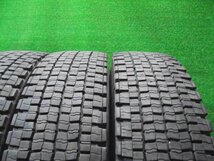 5FA615AF4) 送料無料 2021～2022年製 225/80R17.5 123/122 L ダンロップ DECTES SP001 17.5インチスタッドレスタイヤ6本セット_画像4