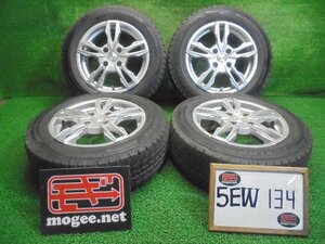 5EW134BD12) 送料無料 2021年製 185/65R15 ダンロップ ウインターマックスWM02 スタッドレスタイヤ+15インチホイール4本セット PCD108 ET25