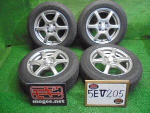 5EV205BC5) 送料無料 2022年製 175/65R14 グッドイヤー Efficient Grip Eco Hybrid EG01 夏タイヤ+14インチアルミ4本セット ET45