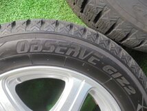 5EO633BB11) 送料無料 2021年製 155/65R13 トーヨータイヤ OBSERVE GIZ2 スタッドレスタイヤ+13インチアルミホイール4本セット_画像3