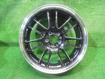 5EP419BA3) 送料無料 RAYS VOLKRACING VR RE30 18インチアルミホイール4本セット 18×7.5J 100×5H +50_画像5