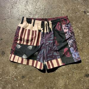 DRIES VAN NOTEN 23SS Patchwork Swim Shorts ドリスヴァンノッテン パッチワークプリント スイムショーツ