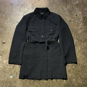 COMME des GARCONS 94AW エプロンドッキング ウールギャバジャケット カットオフ GJ-04035 AD1994 コムデギャルソン