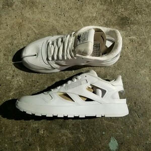 Maison Margiela ×Reebok PROJECT 0 Classic Leather DQ 28㎝ メゾンマルジェラ リーボック クラシックレザー Tabi 足袋 GX5137