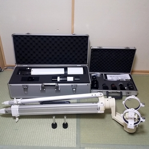 Vixen ED80sf PORTA heaven body telescope set international light vessel lens (PHOTON ED 8mm, 5mm etc. ), case etc. accessory various 