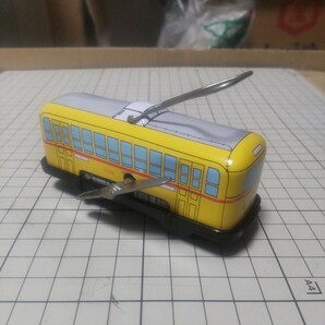 昭和レトロ ブリキ おもちゃ 電車 アンティーク 玩具 鉄道コレクションの画像4