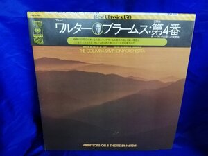 ■3点以上で送料無料!! LP/レコード/BRAHMS/SYMPHONY NO.4/BRUNO WALTER/ブルーノ・ワルター：交響曲第4番/帯付/258LP8