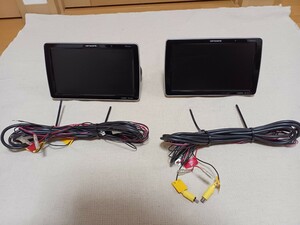  Pioneer Carozzeria TVM-PW910T 9 -inch HDMI private head rest monitor operation verification wiring attaching 