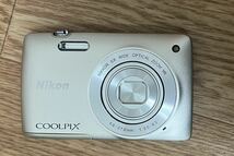 中古美品　Nikon ニコン COOLPIX S4400 コンパクトデジタルカメラ_画像3