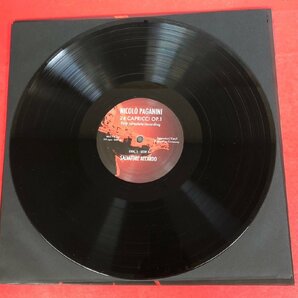 【レコードコレクター放出品】 LP サルヴァトーレ・アッカルド ニコロ・パガニーニ 24のカプリース Op.1 2枚組 輸入盤の画像4