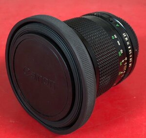 【歴史ある写真館からの掘り出し物】 CANON　キヤノン　LENS　FD　85mm　1:1.8　Kenko MC SKYLIGHT 1B 52mm　フード付　現状品