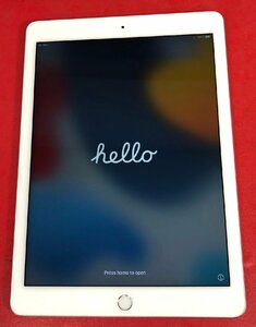 1円～　Apple iPad Air2 / Wi-Fi + Cellular / 16GB / シルバー / iOS 15.8.1 / 9.7型 (2048×1536) / A1567 / au 判定〇 / バッテリー59%