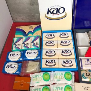 1円～ 未使用 固形石けん メーカー色々 大量 約10kg まとめ売り / LUX / 牛乳石鹸 / Bubl / White soap / KAO / GINZA SOAP 他の画像2