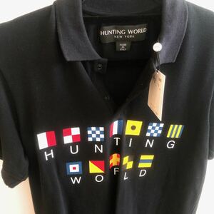 イタリア製 ハンティングワールド ポロシャツ HUNTING WORLD ポロ　ポロシャツ