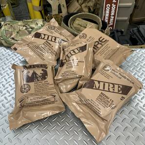 米軍実物 MRE/SOPAKCO Meal-Ready-To-Eat レーション 2024検品 5個 ameriqual wornick rcw cr1mの画像1