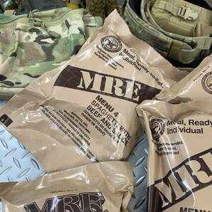 米軍実物 MRE/SOPAKCO Meal-Ready-To-Eat レーション 2024検品 5個 ameriqual wornick rcw cr1mの画像5