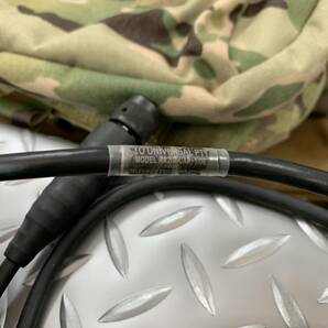 米軍実物 TEA Radio Cable Dual Comm 10pin PTTケーブル/デュアルコム socom mich mbitr prc148 harris satcom pttの画像7