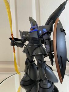 完成品　塗装済　ゲルググ　ドラグーンシステム装備型　高機動型　ミキシング　HGUC 1/144 ガンプラ