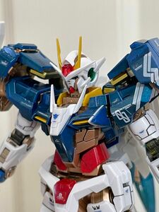 完成品　塗装済み　GN-0000＋GNR-010 ダブルオーライザー RG 機動戦士ガンダム00