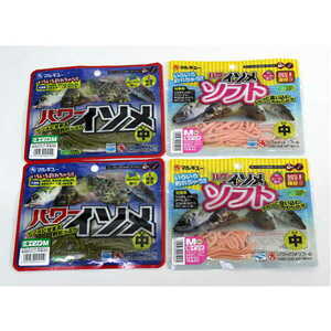 4 piece set power isomeM( middle ) blue isomex2 Sakura isomex2 Marukyu wa-m lure 