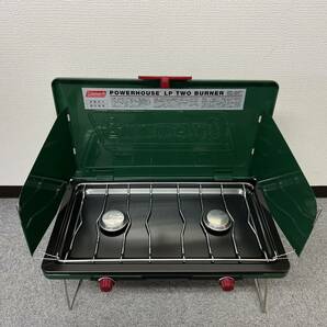 A001-G12-51 Coleman コールマン 2-BURNER PROPANE BUTANE POWERHOUSE ツーバーナーコンロ パワーハウス アウトドア用品の画像5