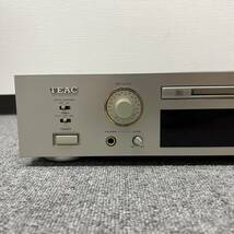 A049-M22-112 TEAC ティアック MD-5 MKII MINIDISC DECK ミニディスクデッキ MDデッキ 通電確認済み_画像2