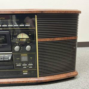 A051-M15-6360 DENON デノン GP-S50 レコードプレーヤー ラジオカセットデッキ オーディオ機器 通電確認済みの画像3