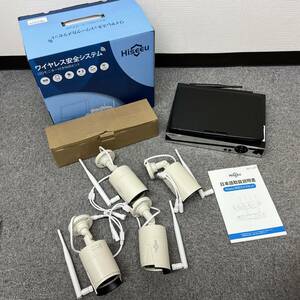 B011-M24-34 Hiseeu wireless network camera set LED monitor NVR set MNKIT10V-4HB615