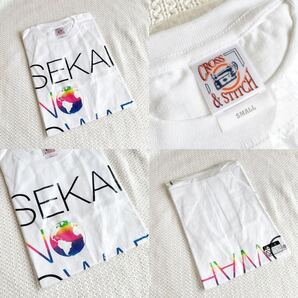 新品★セカイノオワリSEKAI NO OWARIツアーグッズ世界の終わりEARTH Tシャツ セカオワSサイズ ライブグッズ白ホワイト カットソートップス