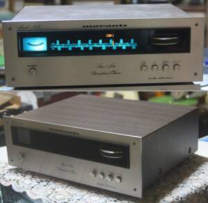  Marantz *70 period the first head Vintage. burr navy blue FM/AM tuner [USA marantz Model105] *