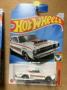 ホットウィール ベーシック2024 Gアソート　68ダッジ　ダート hot wheels 68 dodge dart