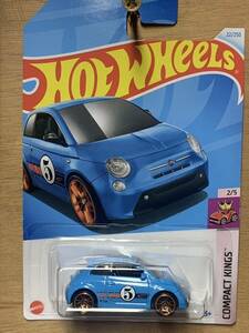 ホットウィール ベーシック2024 Gアソート　フィアット500e hotwheels fiat 500e