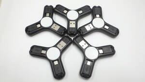 新入荷　ivanti　USB充電器　ライトニング-TypeB　5個セット　iphone　ipadなど用　中古動作美品　