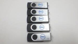  new arrival DELL USB memory 16GB 5 piece set used operation goods 