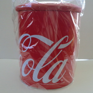 ★Coca-Cola/コカ・コーラ「ストレージ缶/Storage CAN/スツール/収納缶」未使用品の画像2