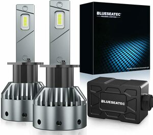 【2023新車検対応品】BLUESEATEC H1 LEDヘッドライト 爆光 20000LM 50W 超高輝度 正規日本製CSPチ